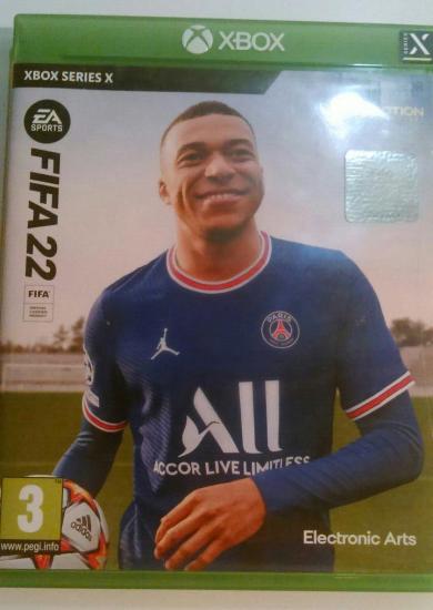 FIFA 22 XBOX series x Αθήνα νομού Αττικής - Αθηνών, Αττική Παιχνίδια - Βιντεοκονσόλες Πωλούνται (φωτογραφία 1)